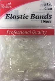 Clear elastic rubber bands